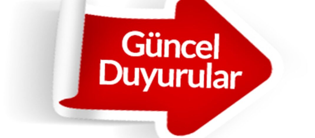 FİRMALARDAN DUYURULAR